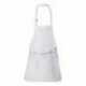 Q-Tees Q4250 Full-Length Apron with Pouch Pocket