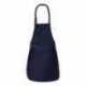 Q-Tees Q4350 Full-Length Apron with Pockets