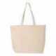 Q-Tees Q611 25L Zippered Tote