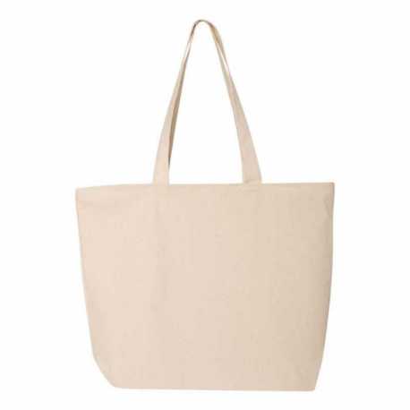 Q-Tees Q611 25L Zippered Tote