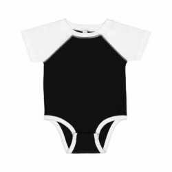 Rabbit Skins 4430 Infant Baseball Fine Jersey Bodysuit