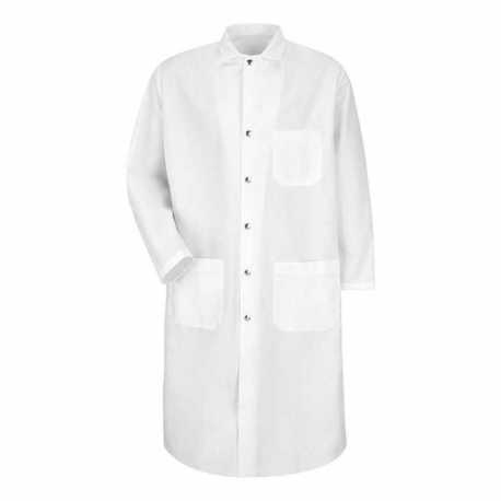 Red Kap KS58 Snap-Front Spun Polyester Butcher Coat