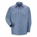 Red Kap SC14 Deluxe Western Style Long Sleeve Shirt