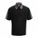 Red Kap SK54 Short Sleeve Performance Knit Two Tone Polo