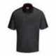 Red Kap SK54 Short Sleeve Performance Knit Two Tone Polo