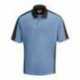 Red Kap SK54 Short Sleeve Performance Knit Two Tone Polo