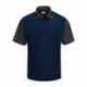 Red Kap SK56 Short Sleeve Performance Knit Color-Block Polo