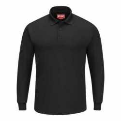 Red Kap SK6L Long Sleeve Performance Knit Polo