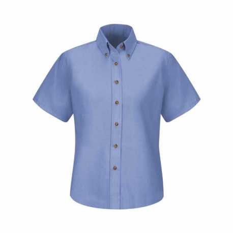 Red Kap SP81EXT Women's Poplin Dress Shirt - Extended Sizes