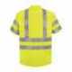 Red Kap SS24HV High Visibility Safety Short Sleeve Work Shirt