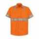 Red Kap SS24HV High Visibility Safety Short Sleeve Work Shirt