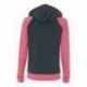 MV Sport W17127 Women's Harper Raglan Hooded Sweatshirt