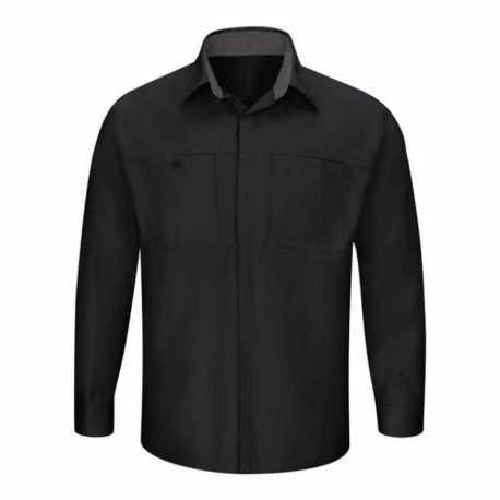 Red Kap SY32 Performance Plus Long Sleeve Shirt with OilBlok Technology