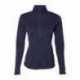 Russell Athletic QZ7EAX Women's Striated Quarter-Zip Pullover