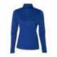 Russell Athletic QZ7EAX Women's Striated Quarter-Zip Pullover