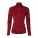 Russell Athletic QZ7EAX Women's Striated Quarter-Zip Pullover