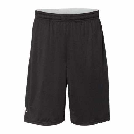 Russell Athletic TS7X2M Dri-Power Essential 10" Shorts with Pockets