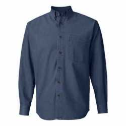 Sierra Pacific 7211 Denim Long Sleeves Shirt Tall Sizes