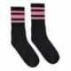 SOCCO SC100 USA-Made Striped Crew Socks