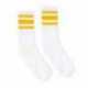 SOCCO SC100 USA-Made Striped Crew Socks