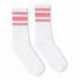 SOCCO SC100 USA-Made Striped Crew Socks