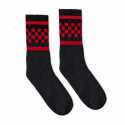 SOCCO SC300 USA-Made Checkered Crew Socks