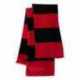 Sportsman SP02 Rugby-Striped Knit Scarf