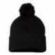 Sportsman SP15 12" Pom-Pom Cuffed Beanie