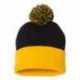 Sportsman SP15 12" Pom-Pom Cuffed Beanie