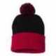 Sportsman SP15 12" Pom-Pom Cuffed Beanie