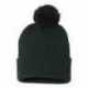 Sportsman SP15 12" Pom-Pom Cuffed Beanie