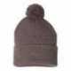 Sportsman SP15 12" Pom-Pom Cuffed Beanie