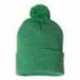 Sportsman SP15 12" Pom-Pom Cuffed Beanie