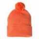 Sportsman SP15 12" Pom-Pom Cuffed Beanie