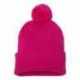 Sportsman SP15 12" Pom-Pom Cuffed Beanie