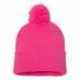 Sportsman SP15 12" Pom-Pom Cuffed Beanie