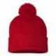 Sportsman SP15 12" Pom-Pom Cuffed Beanie