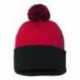 Sportsman SP15 12" Pom-Pom Cuffed Beanie