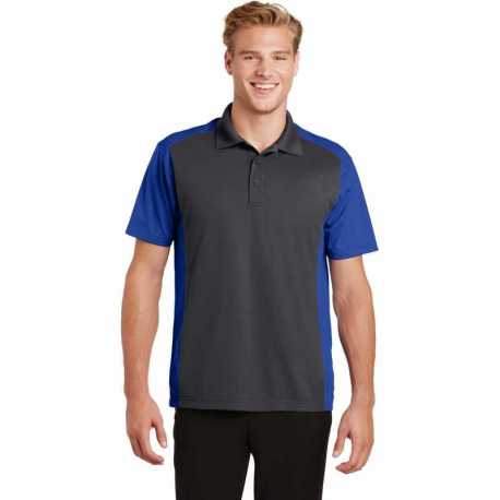 Sport-Tek ST652 Colorblock Micropique Sport-Wick Polo