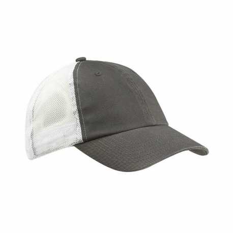 Big Accessories BA601 Washed Trucker Cap