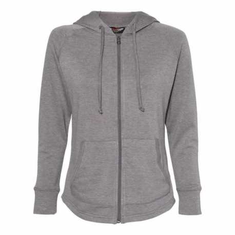 Weatherproof W20121 Women's HeatLast Fleece Faux Cashmere Full-Zip Hooded Sweatshirt