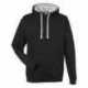 Just Hoods By AWDis JHA003 Adult Midweight Varsity Contrast Hooded Sweatshirt