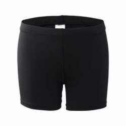 Alleson Athletic 4614 Women's Compression 4'' Inseam Shorts