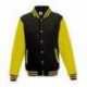 Just Hoods By AWDis JHA043 Men's Heavyweight Letterman Jacket