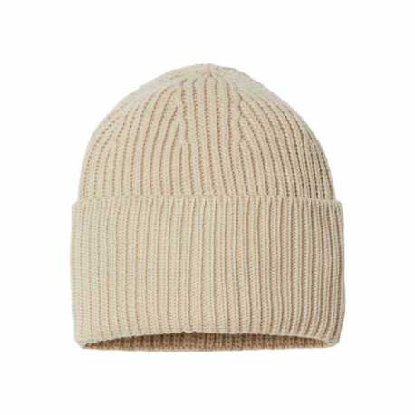 Atlantis Headwear OAK Sustainable Chunky Rib Cuffed Beanie