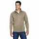 Devon & Jones DG792 Adult Bristol Sweater Fleece Quarter-Zip