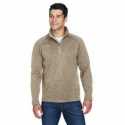 Devon & Jones DG792 Adult Bristol Sweater Fleece Quarter-Zip