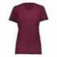 Augusta Sportswear 6844 Women's Super Soft-Spun Poly V-Neck T-Shirt