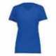 Augusta Sportswear 6844 Women's Super Soft-Spun Poly V-Neck T-Shirt