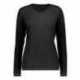 Augusta Sportswear 6847 Women's Super Soft-Spun Poly Long Sleeve V-Neck T-Shirt